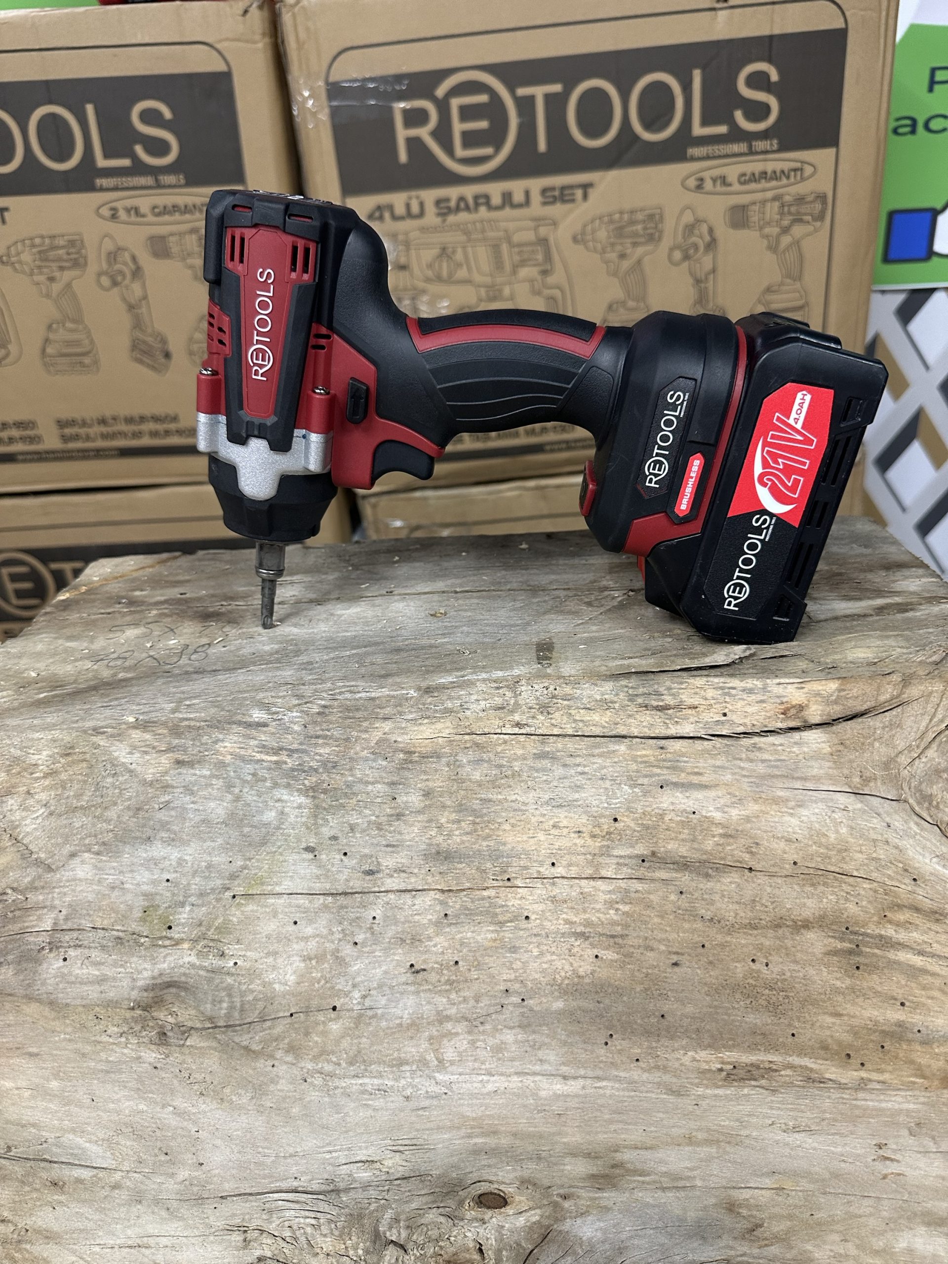 Kit 4 outils électroportatif RETOOLS 21V 4Ah – Image 7