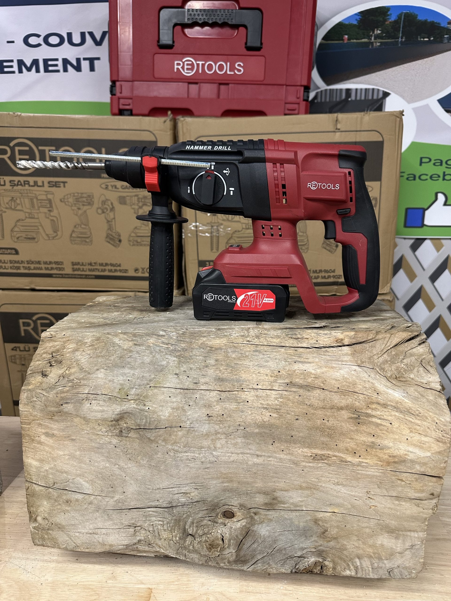 Kit 4 outils électroportatif RETOOLS 21V 4Ah – Image 5