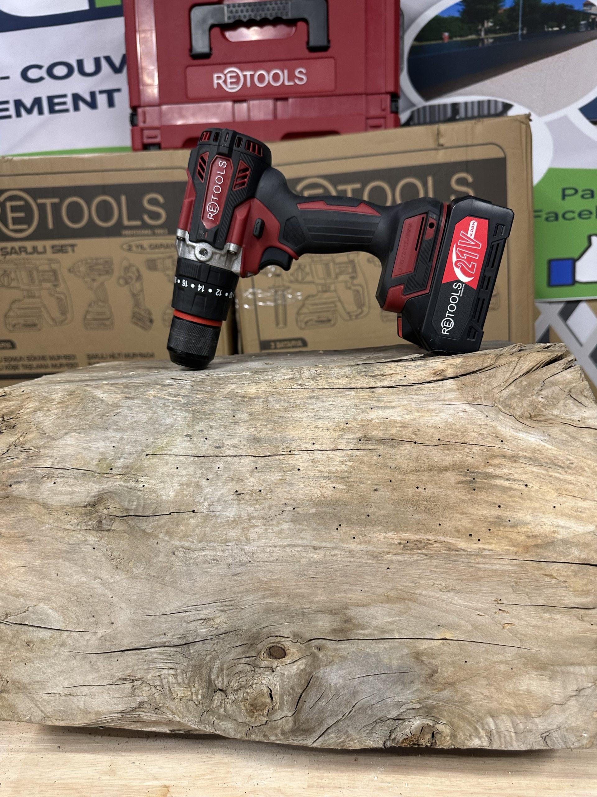 Kit 4 outils électroportatif RETOOLS 21V 4Ah – Image 6